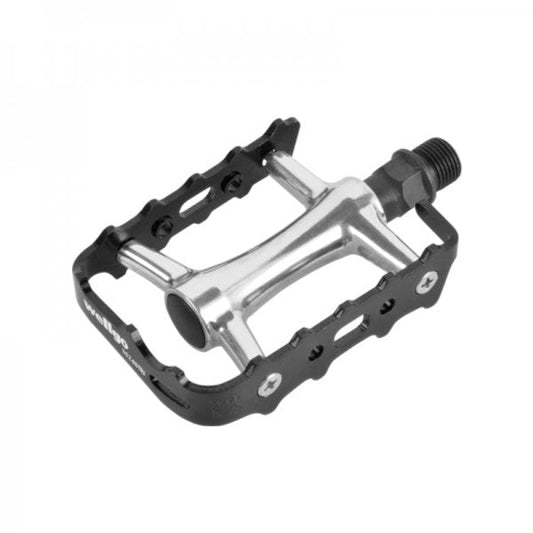 PEDALS 9/16" MTB, Alloy, SILVER/BLACK