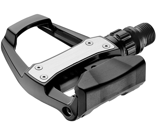 PEDALS  9/16" Road, Alloy Body/Cro-mo Axle, Sealed Bearings, "LOOK KEO compatible" with red "float"cleats