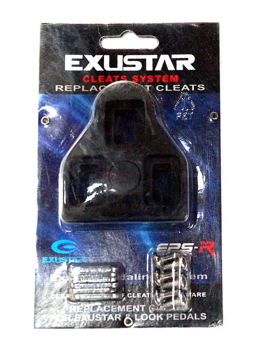 CLEATS Road, Look Delta compatible, fixed/zero float. BLACK (ex CPI stock)