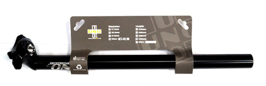 SEATPOST 25.4 x 400mm, Micro-Adjust, Alloy BLACK