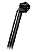 SEATPOST  25.4 x 350mm, Micro-Adjust, Alloy BLACK