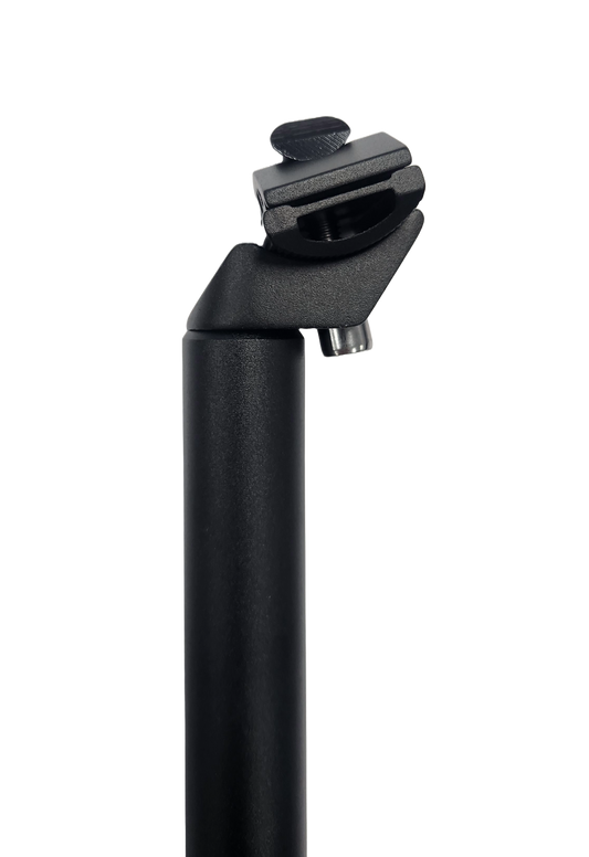 SEATPOST 31.6 x 400mm, Micro-Adjust, Alloy, BLACK