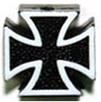 Valve Cap iron cross black