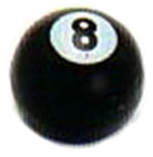 EIGHT BALL CAP BLACK,CB-2910