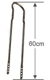 SISSY BAR - For 20" Dragstar Banana Saddle, 24" (60cm) Long, Chome Plated