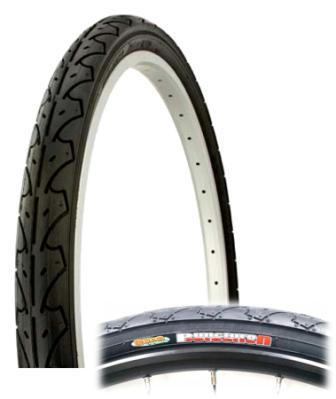 TYRE 26 x 1.50 BLACK Slick 40-85psi with PUNCTURE PROTECTION (40-559)