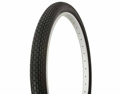 TYRE  20 x 1.75 BLACK with Reflective Strip (47-406)