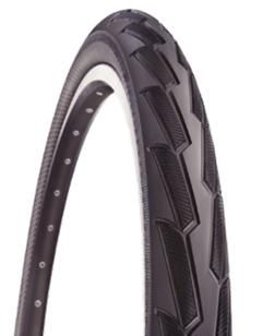 TYRE 700 x 35C BLACK with Kevlar belt Puncture Protection, 30TPI , wire bead, "Taiwan Premium Tyre" (35-622)