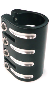 Scooter Clamp QUAD 31.8mm , BLACK