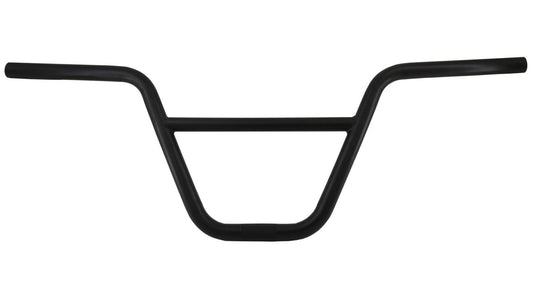 HANDLEBAR 22.2mm, 68cm Wide, 180mm Rise, BMX, Cro-Mo BLACK