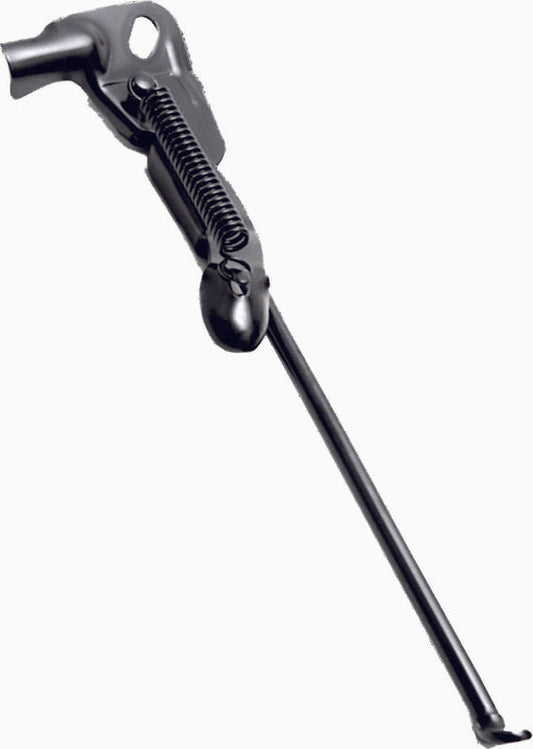 KICKSTAND - 24" - Rear Axle Mount - Steel - BLACK - "Classic' Plastic bag Header packaging (special pricing, we are making room to expand our ranges)