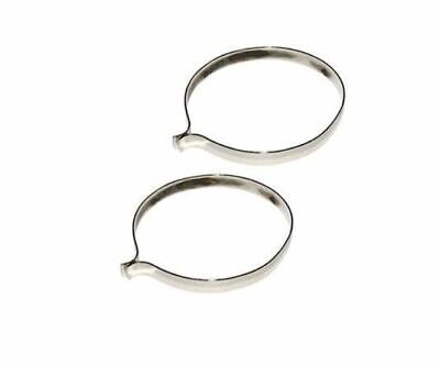 TROUSER BAND  Steel, Chrome Plated  (Pair)