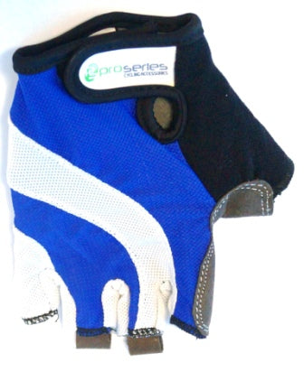BLUE GLOVES  -  PRO SERIES, Amara Palm, GEL Padding, XL