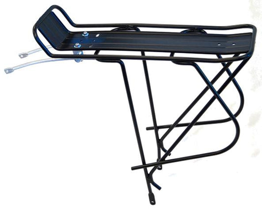 CARRIER - Rear Pannier Rack, 8mm Tubing, For 700C Non Disc, Fixed Stay Length, All Fittings Supplied