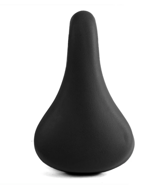 Saddle, JUNIOR vinyl top, plain black color,. L:240 W:130mm ,  Quality DDK product made in Taiwan