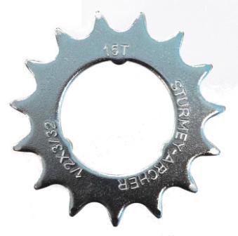 Cog 3-Spline. 15T, Sturmey Archer, CP, FLAT type, Coaster sprocket (I.D - 35mm)