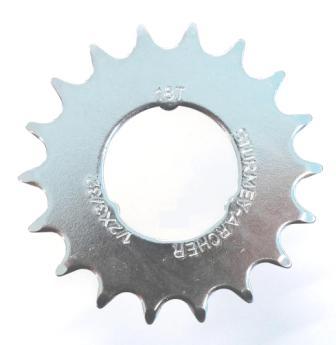 Cog 3-Spline. 18T, Sturmey Archer, CP, FLAT type, Coaster sprocket (I.D - 35mm)