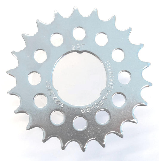 Cog 3-Spline. 22T, Sturmey Archer, CP, FLAT type, Coaster sprocket (I.D - 35mm)