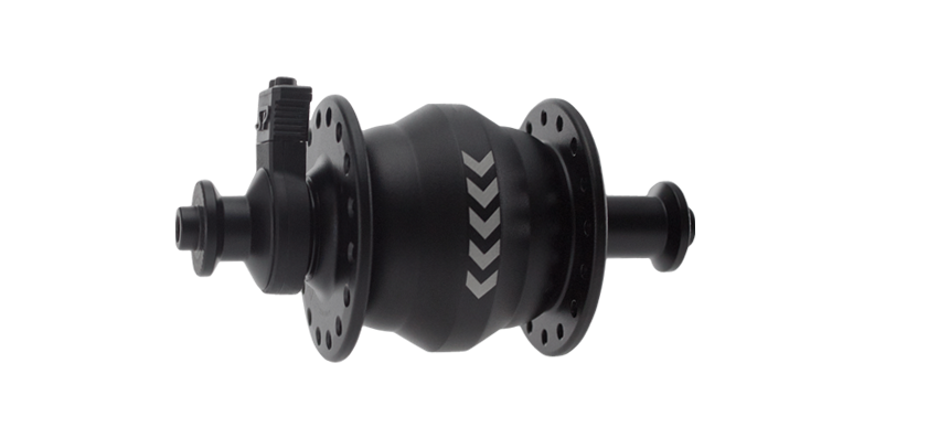 DYNAMO HUB  Shutter Precision, 6V 3W Output, Front,  32H, Non Disc, Standard QR, SV-9  BLACK