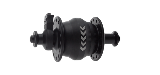 DYNAMO HUB Shutter Precision, 6V 3W Output, Front, 32H, Non Disc, Standard QR, SV-9 BLACK