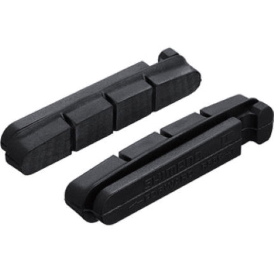 BRAKE PADS, SCS, REPLACEMENT PADS for Cartridge Brake Shoes, Shimano Compatible, 55mm,  Rubber with ceramic fibre material(Sold in Pairs) Super Stopping POWER !