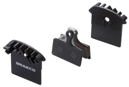 DISC BRAKE PAD (Brakco)- compatible SHIMANO XTR/XT/SLX with FIN cooling technology