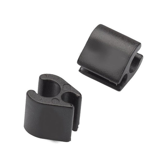 Cable organiser for E-Bike wiring, Nylon, BLACK, open type, 3 & 5mm, sold individually