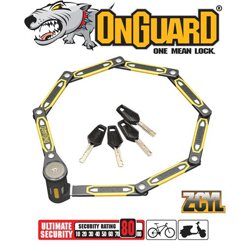 K9 Series - Heavy Duty Link Plate Lock - 112.5cm