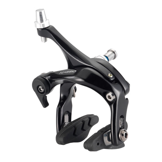 BRAKE - Caliper Road Brake Set, 39-51mm Reach, Angle adjust pads, Dual Pivot, Alloy, Q/R, Recessed, BLACK (Front & Rear) Quality TEKTRO product