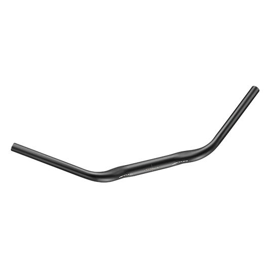 HANDLEBAR - 31.8mm Dia, 660mm wide, 34mm rise, 41 deg sweep, SATORI NOIRETTE PLUS, matt black
