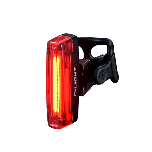 LIGHT,  Rear, 6 modes, w/Daytime Flash, w/USB recharge, high intensity 15 CHIPS COB LED, 30 Lumen,  inc -  s-post & saddle rail mounts, Quality D-Light product (CG-423R)