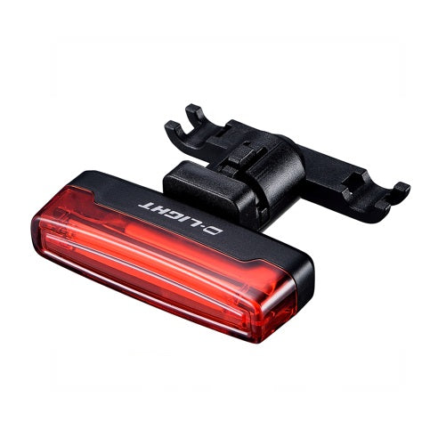 LIGHT,  Rear, 6 modes, w/Daytime Flash, w/USB recharge, high intensity 15 CHIPS COB LED, 30 Lumen,  inc -  s-post & saddle rail mounts, Quality D-Light product (CG-423R)