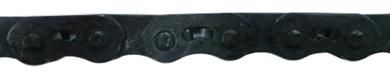 CHAIN - 1/2 x 1/8 x 112L, Teflon Coated, Heavy Duty, BLACK (YBN MK-747)