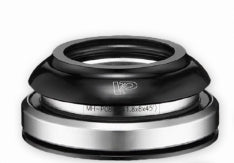 HEADSET  Tapered, 1.1/8" - 1.5", integrated, alloy, sealed bearing, BLACK 28.6 x 41.8- 52 x 39.8 x 9.5