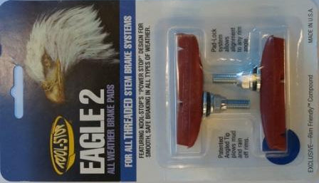 BRAKE PADS - KOOL STOP  EAGLE 2 SALMON THREADED   KSE2TSA