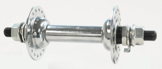 HUB  Front, Nutted, Chrome Steel 36H (3/8 Axle @ 92mm OLD)