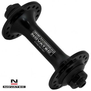 HUB NOVATEC, sealed bearing, Front, Q/R, Road, Alloy BLACK 32H (100mm OLD)