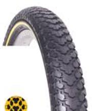 TYRE 24 x 2.125 BLACK (54-507) , HEAVY DUTY - extra THICK casing - , Quality Vee Rubber product
