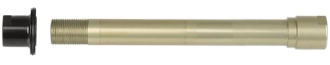 THROUGH AXLE  12mm 142mm through Axle Cro Mo Steel (For Specific Novatec Hubs Only) D162 conversion to D462 style with the F type body