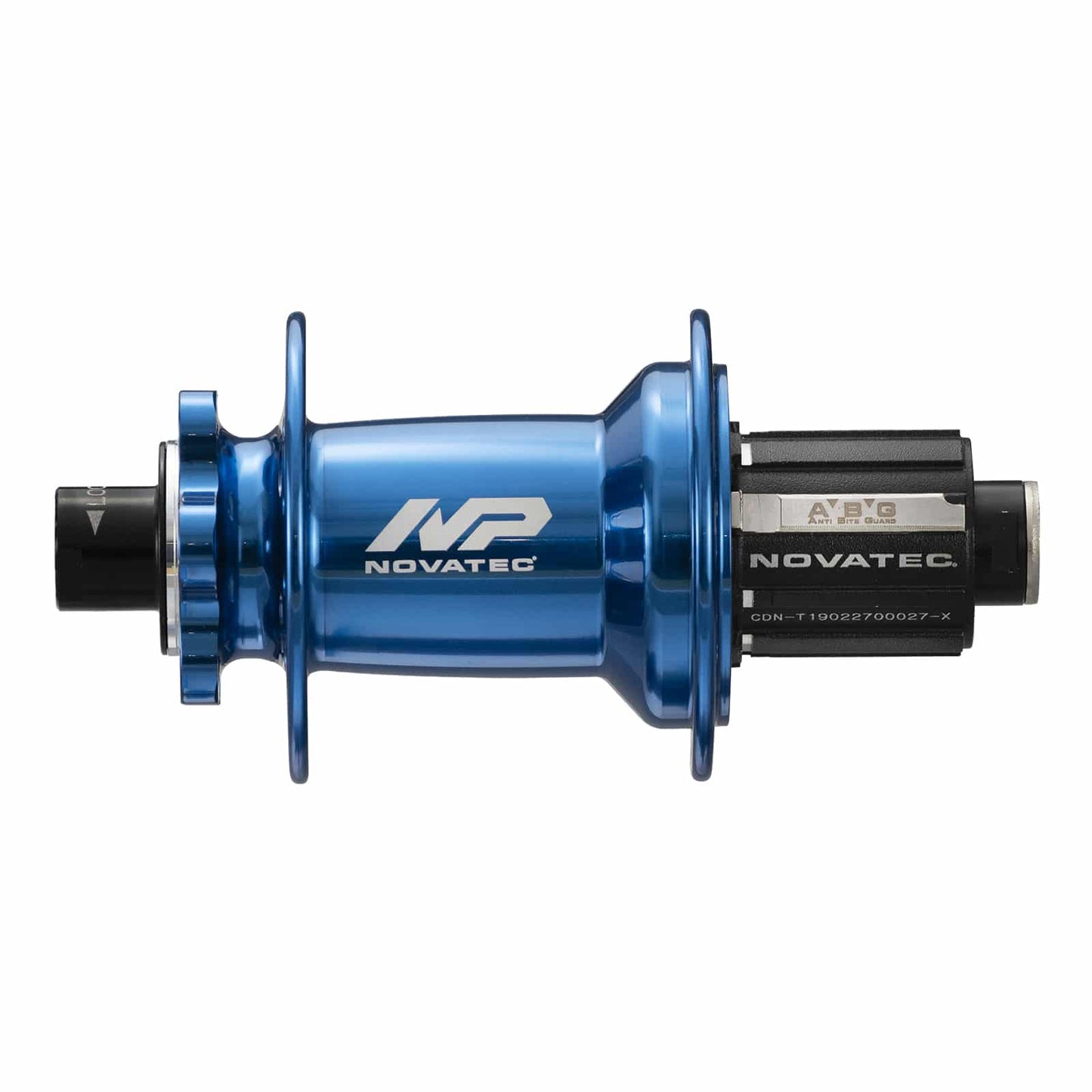 Hub, Novatec Rear 6 Bolt BOOST DISC Blue 32H 12mm T/A x 148mm OLD - SEALED BEARINGS