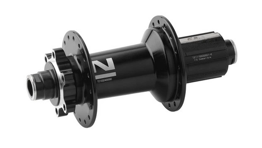 Hub, Novatec Rear 6 Bolt SUPER BOOST DISC Black 32H 12mm T/A x 157mm OLD - SEALED BEARINGS