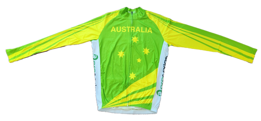 Jersey, TOURIST, SUMMER LONG SLEEVE, full zip, Australia design, X LARGE