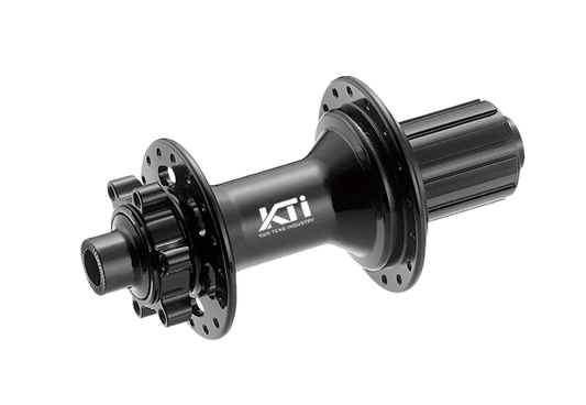 HUB "KT" REAR 612 POE 0.6 deg engagement - 12 x 150mm (12x157mm SUPER BOOST with 98112 end caps ) 6-Bolt - 32H - Sealed Bearings Black ( uses15mm freehub Body)