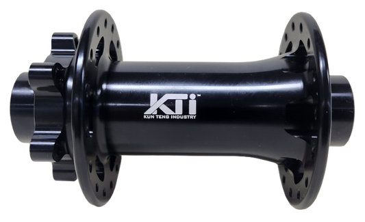 KT Hub - Front 6 Bolt Disc, 32H, BOOST 20 x 110mm, alloy, black