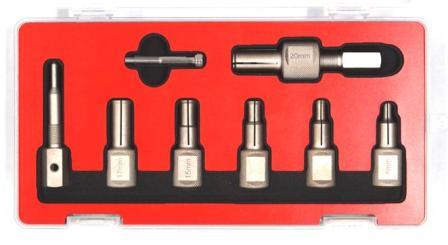 Bearing Removal Tools , 8 Pieces (Bearing Puller NOT Included)
