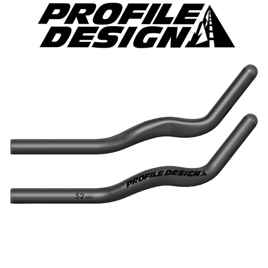 52ASA Aerobar Alloy Extensions - 340mm