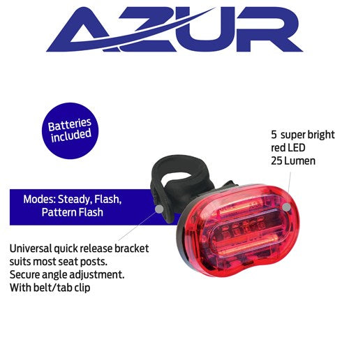 Battery Burst 25 Lumens Tail Light