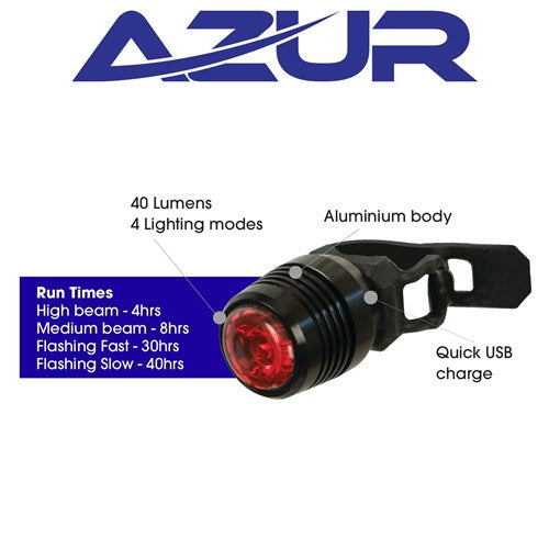 USB Cyclops 25 Lumens Tail Light