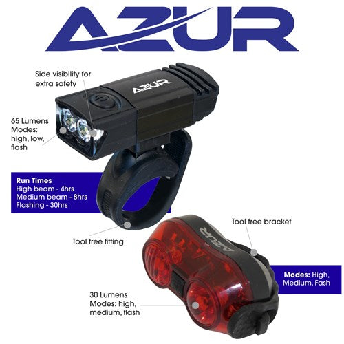 USB Beacon 65/30 Lumens Light Set