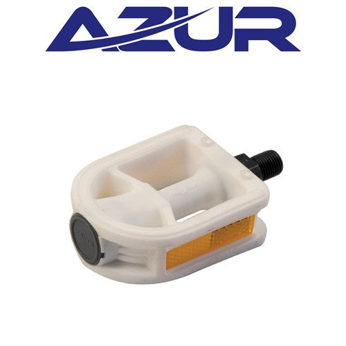 Pedal - Junior White 1/2"